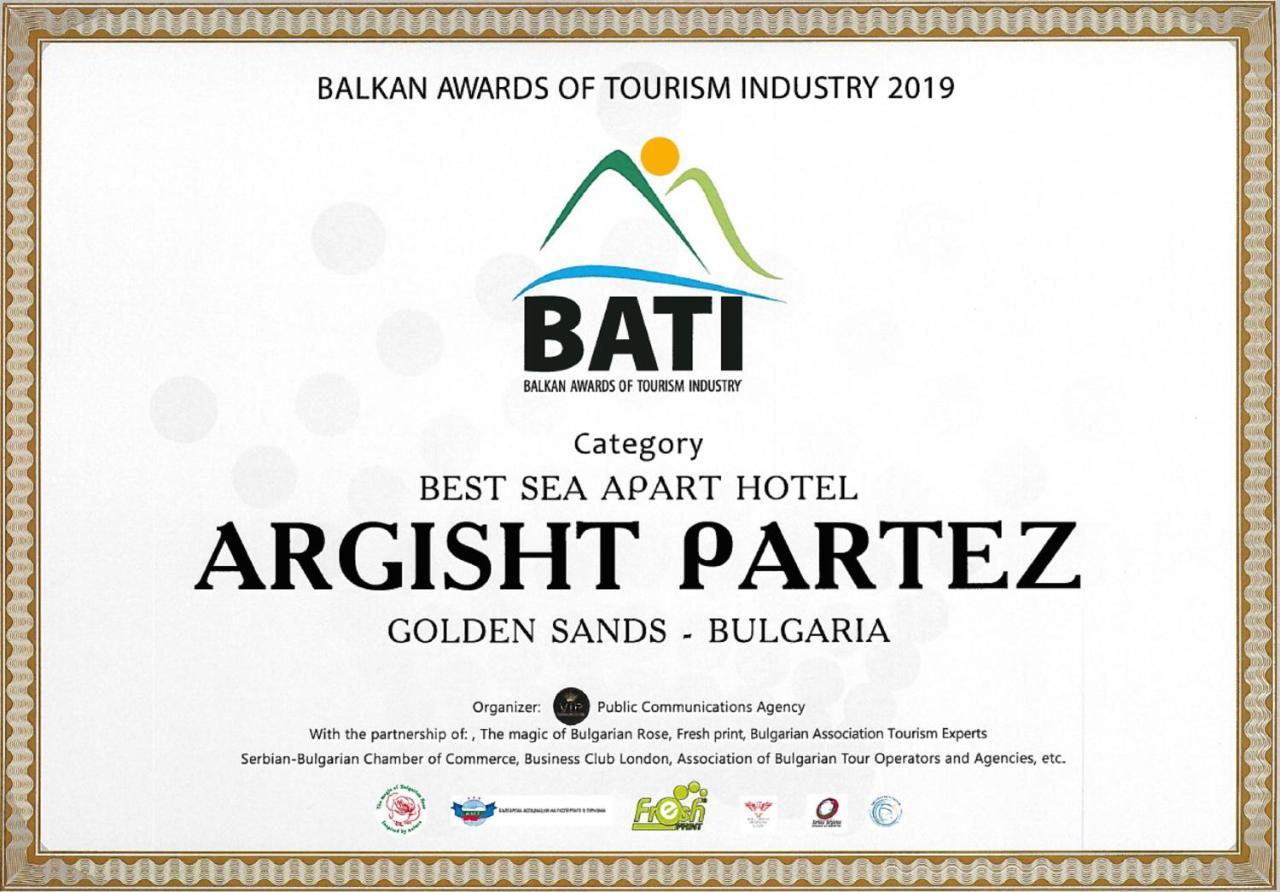 Argisht Partez Hotel All Inclusive And Beach Golden Sands Ngoại thất bức ảnh